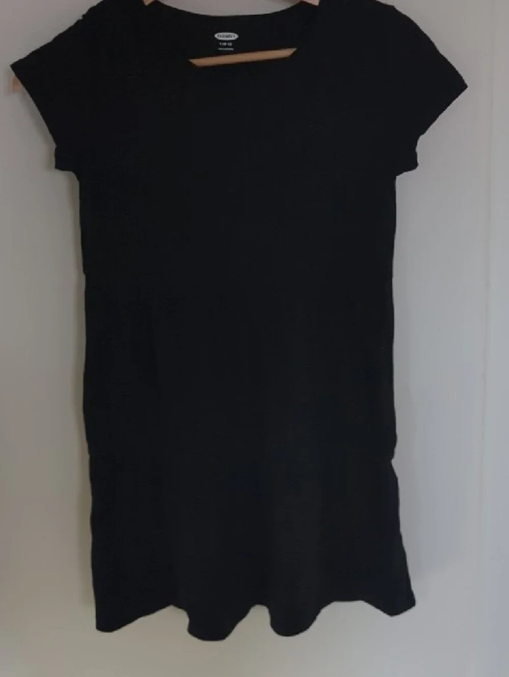 Old Navy Girls' Dark Green & Black Casual Dresses Duo